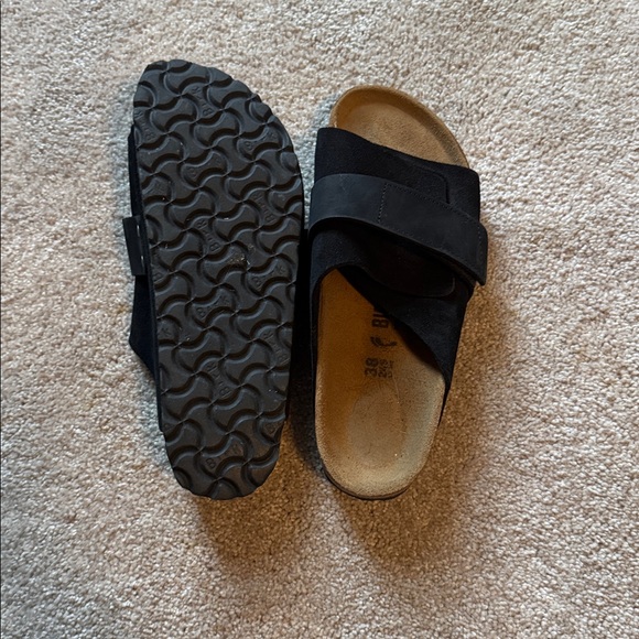 Birkenstock Kyoto Slide Sandal (Women) in Black - Picture 6 of 6
